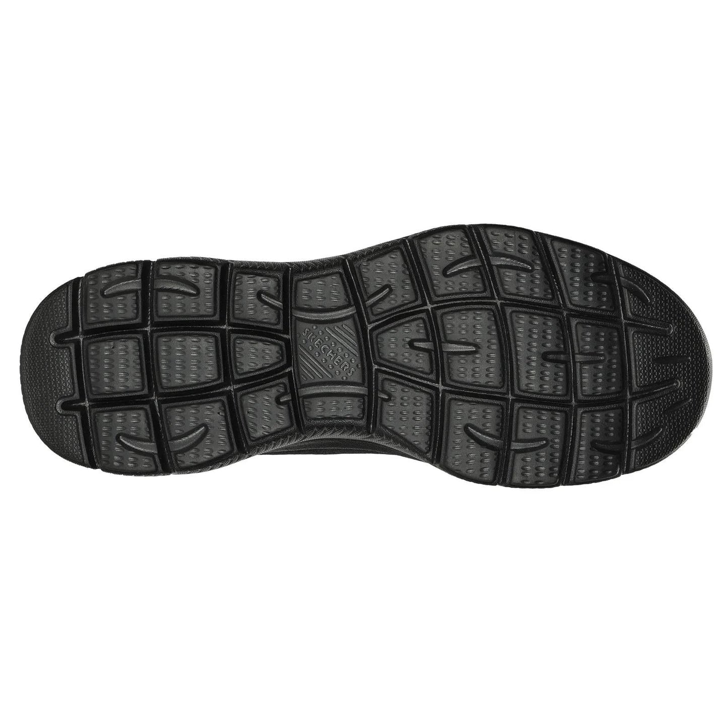 Men's Wide Fit Skechers Slip-ins 232457 High Range Summits Trainers -  Black