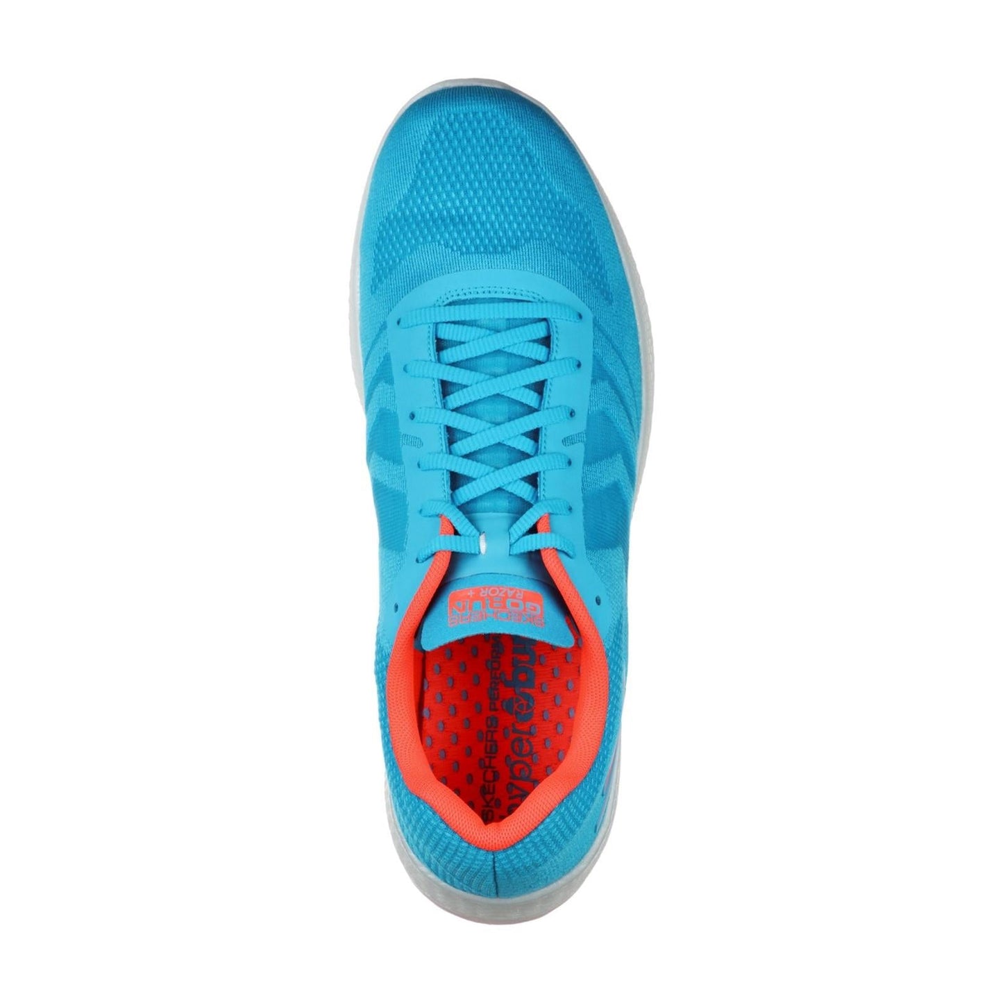 Men's Wide Fit Skechers Go Run Razor + Razor + Sports Trainers