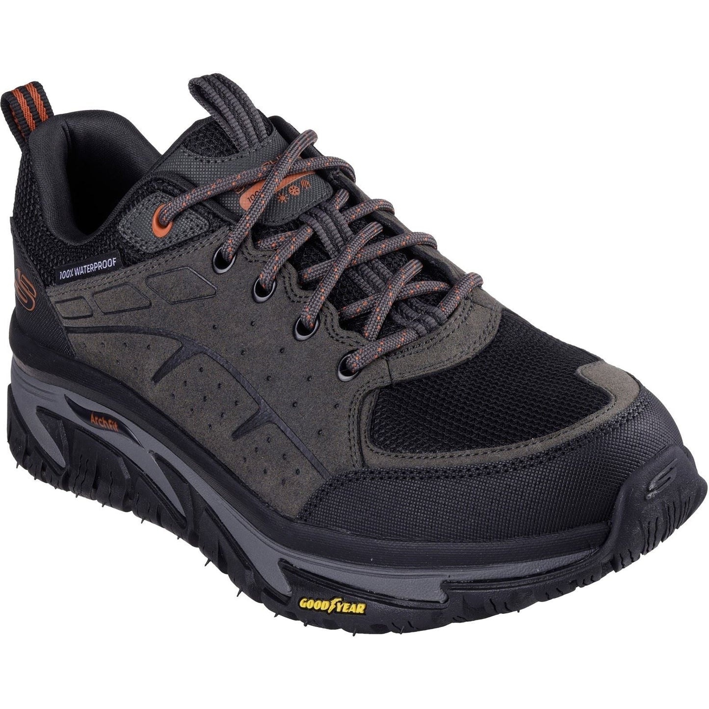 Men's Wide Fit Skechers 237488 Arch Fit Road Walker Vernal Trainers