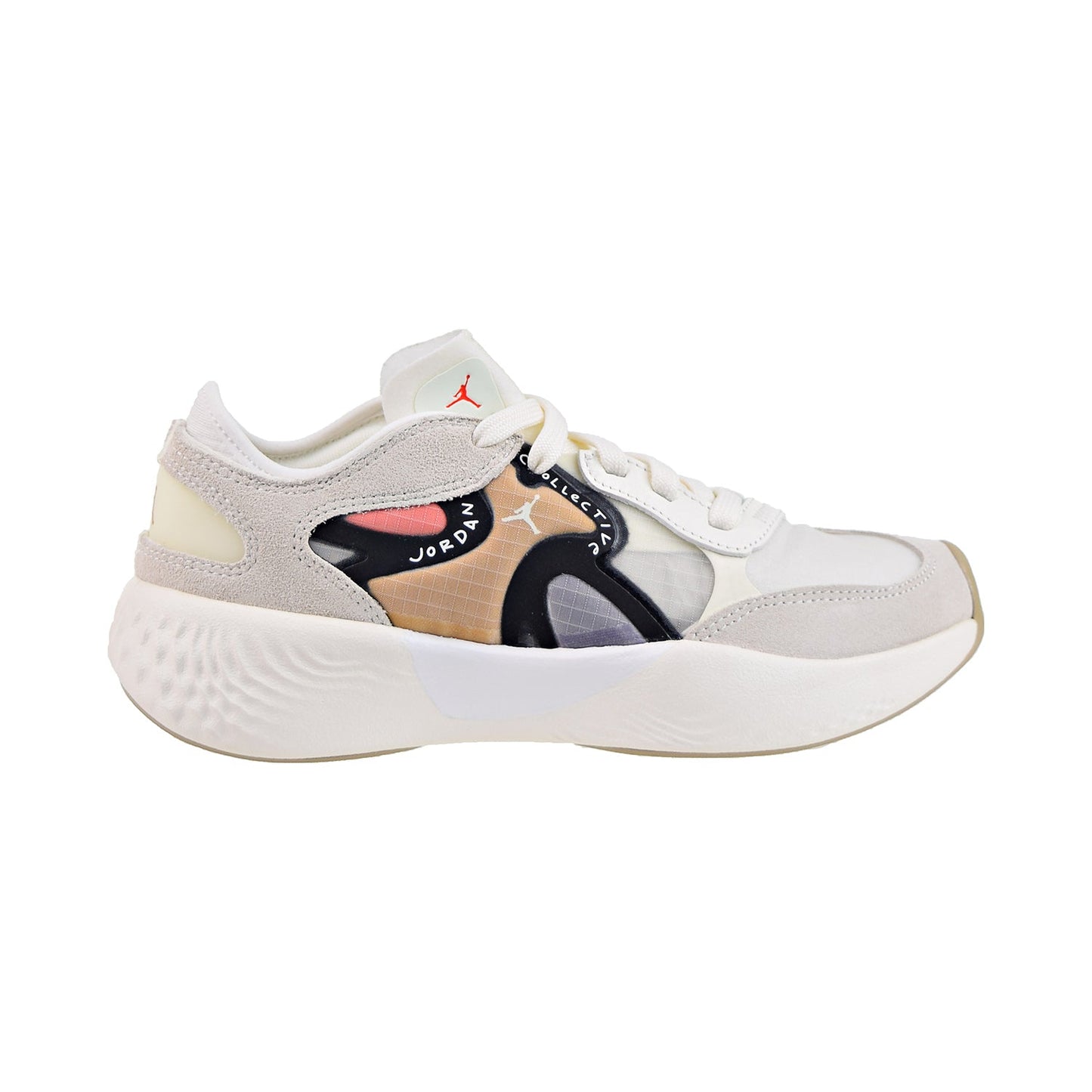 Jordan Delta 3 Low "Paris Collective" Women's Shoes Sail-Black-Gold Suede