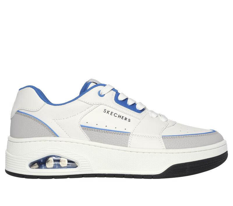 Men's Wide Fit Skechers 183140 Uno Court Trainers