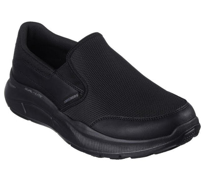 Men's Wide Fit Skechers 232515 Equalizer 5.0 Persistable Trainers - Black