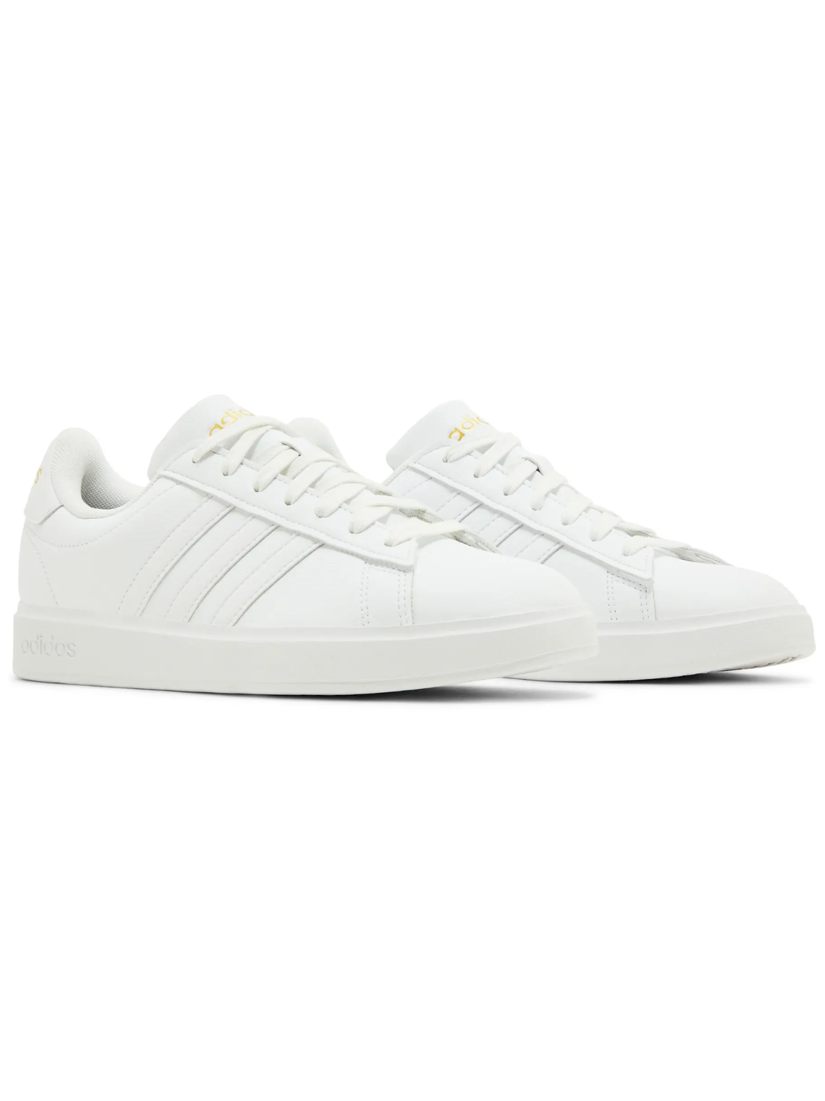 Adidas Women's White Grand Court 2.0 Sneakers, GW9213 (Damaged Box)
