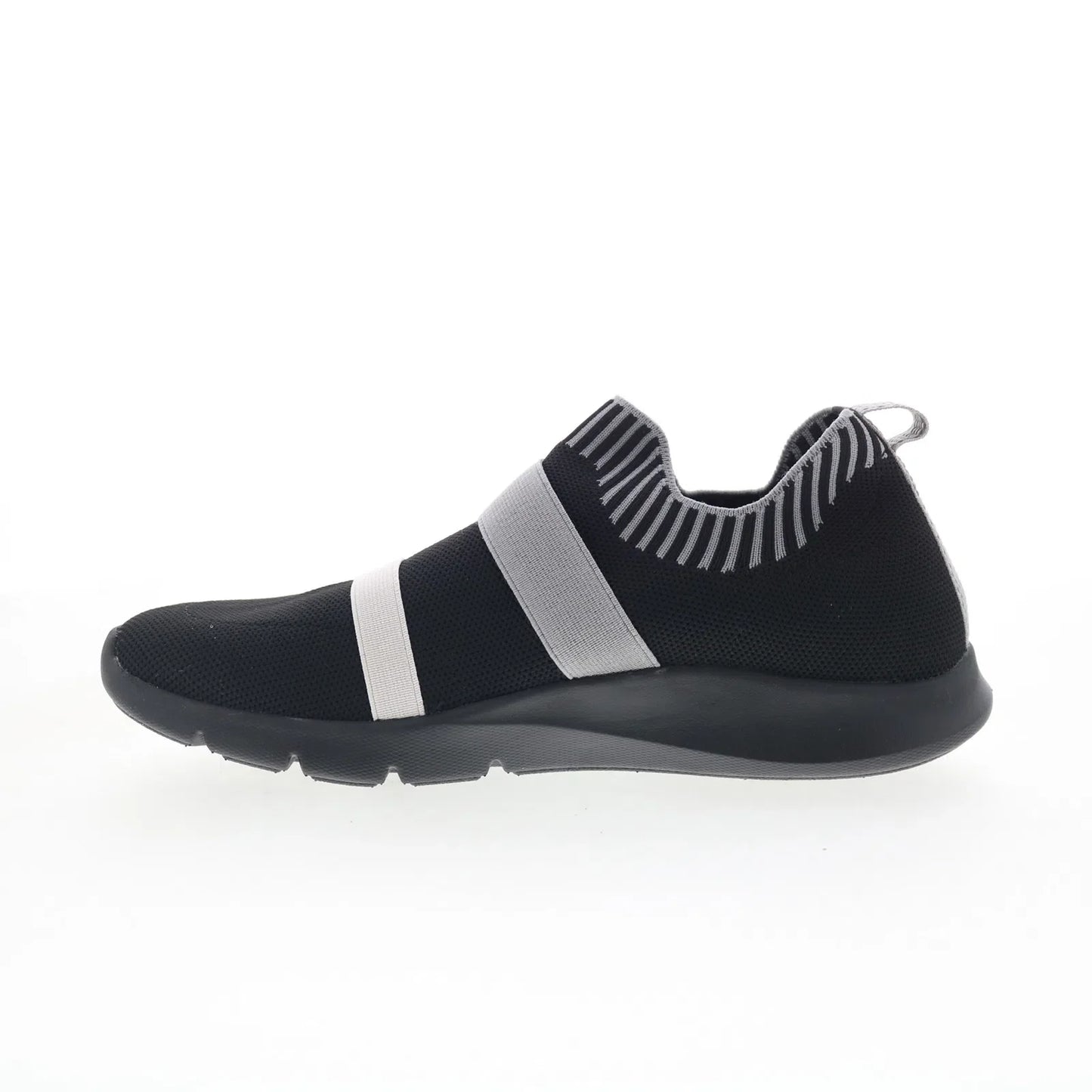 Spenco Karma Stretch SP1112BLK Womens Black Canvas Lifestyle Sneakers Shoes