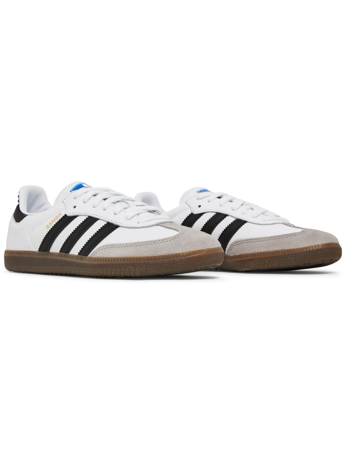 Adidas Originals Men's Samba OG Sneakers, White, B75806 (No Box)