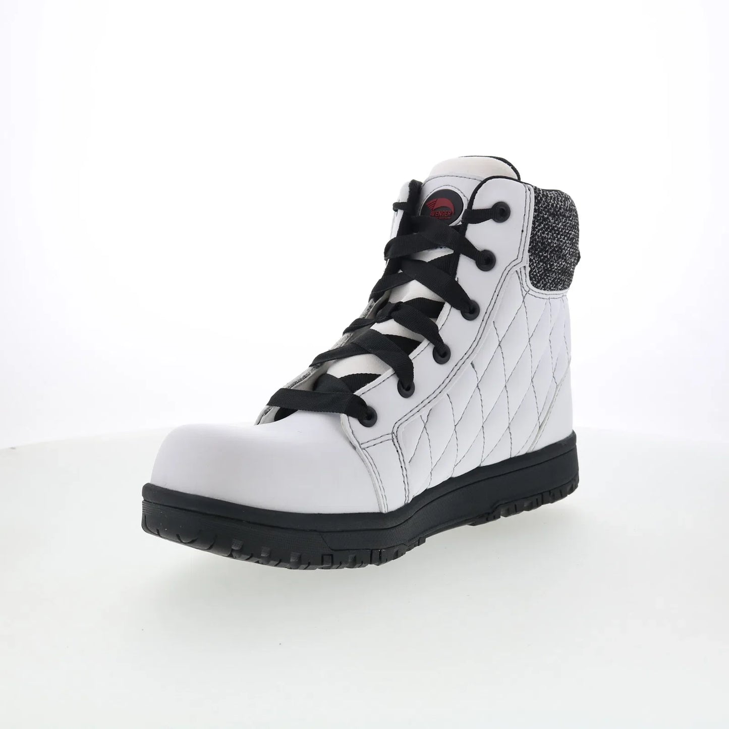 Avenger Metro 8' Composite Toe Electrical Hazard Womens White Work Boots