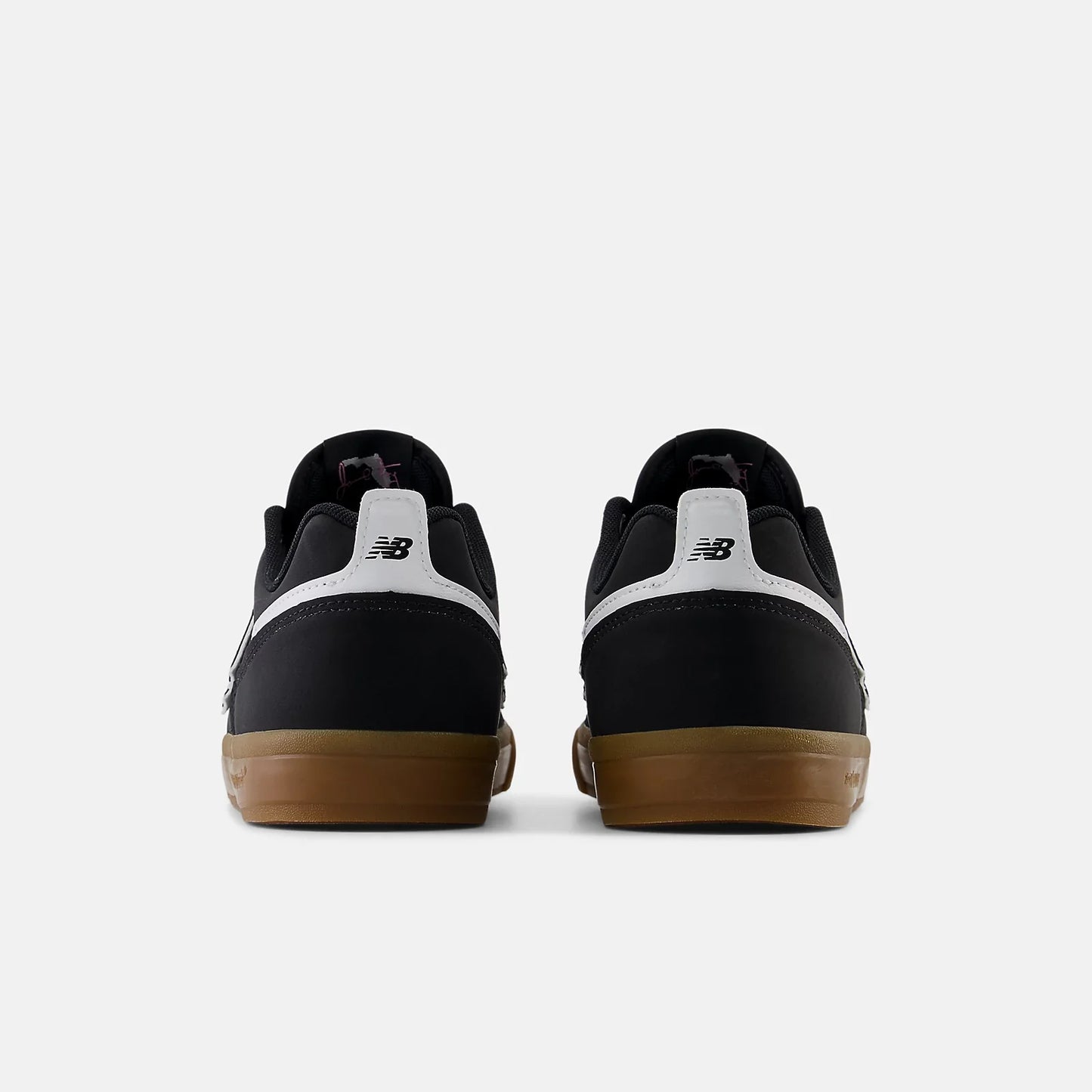 New Balance Numeric 306 Jamie Foy Black/White/Gum Shoes (NM306ZUC)