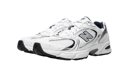 New Balance 530 White Silver Navy
