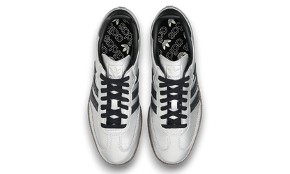 Adidas Samba OG Silver Metallic Black Gum