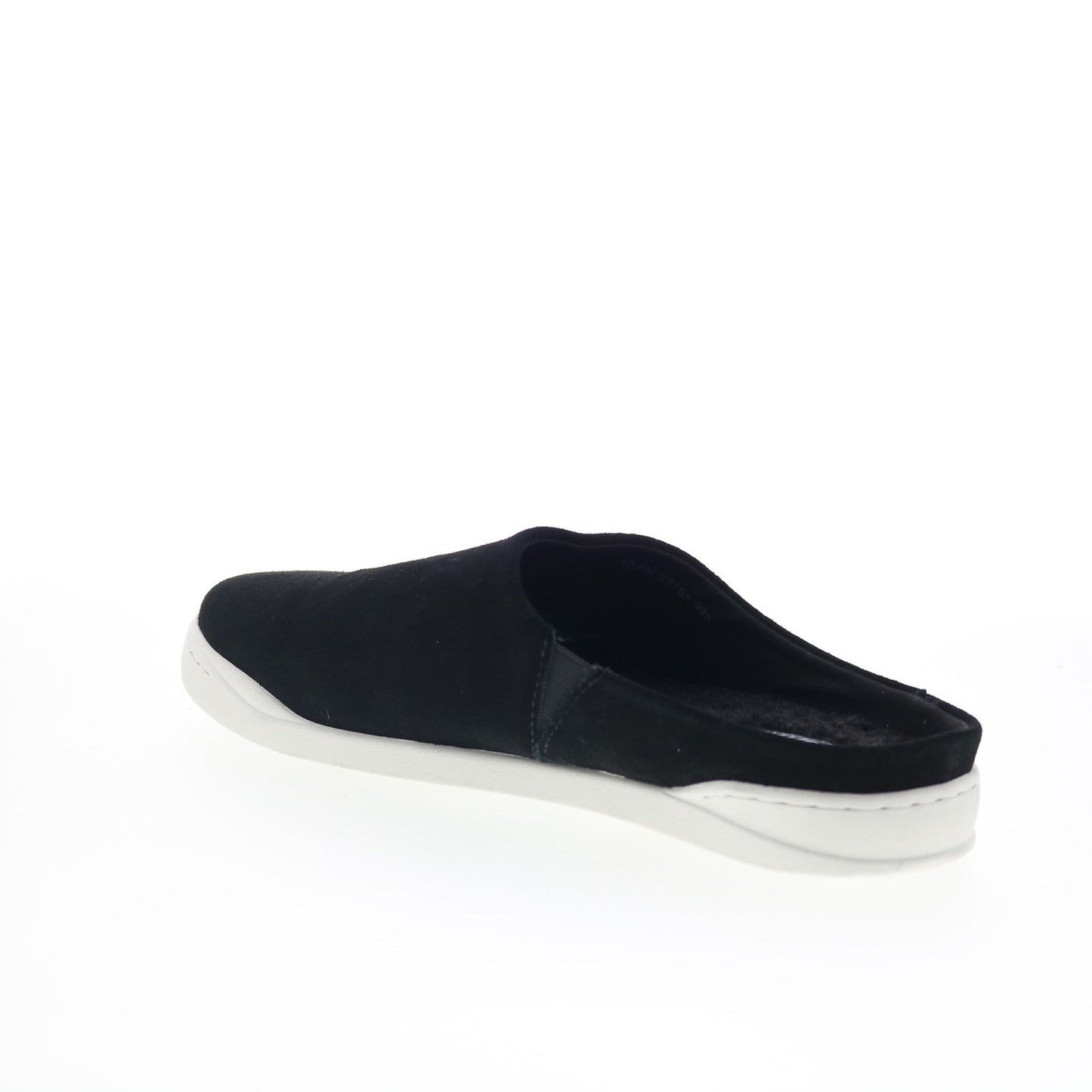 SoftWalk Auburn S2151-003 Womens Black Suede Slip On Mule Flats Shoes