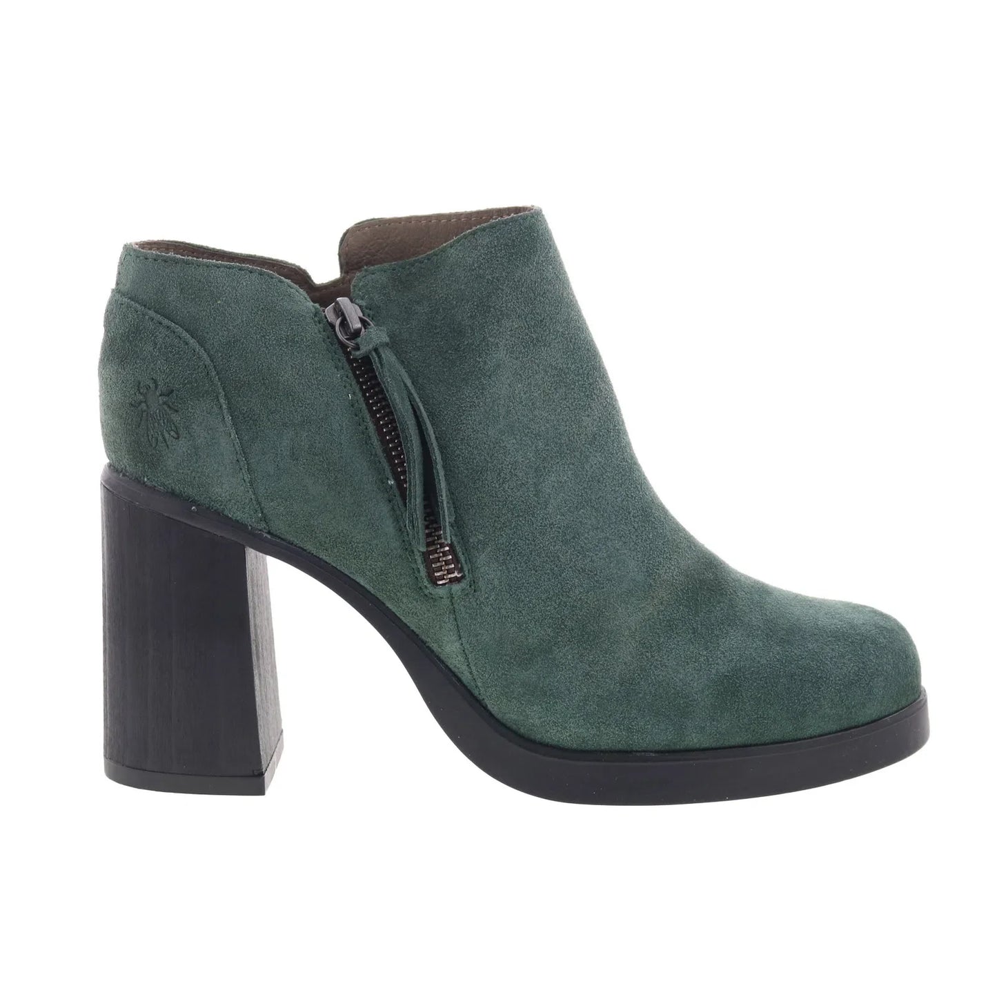 Fly London Shar SHAR986FLY-002 Womens Green Suede Ankle & Booties Boots