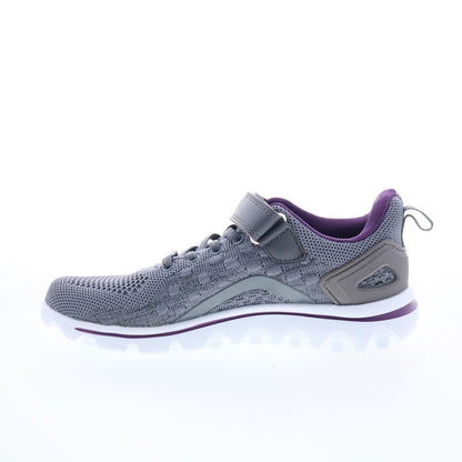 Propet Travelactive Axial FX WAT093M Womens Gray Lifestyle Sneakers Shoes