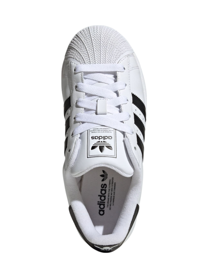 Adidas Originals White Women's Superstar II Sneakers, JH7032